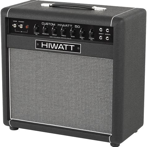 On one hand, a responsive, crystal-clean pedal platform with the headroom to present anything your put in front of it with clarity and presence. . Hiwatt combo amp